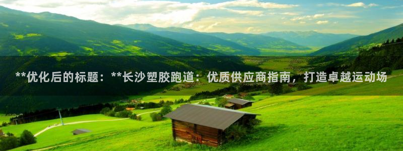 红足1世足球网址大全：**优化后的标题：**长沙塑胶跑道：优质供应商指南，打造卓越运动场
