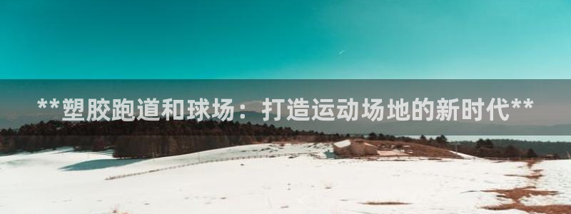 红足1一世红：**塑胶跑道和球场：打造运动场地的新时代**