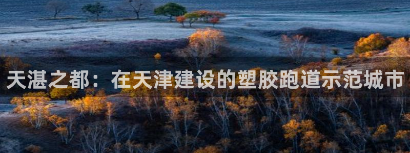666814红·足一世比分：天湛之都：在天津建设的塑胶跑道示范城市