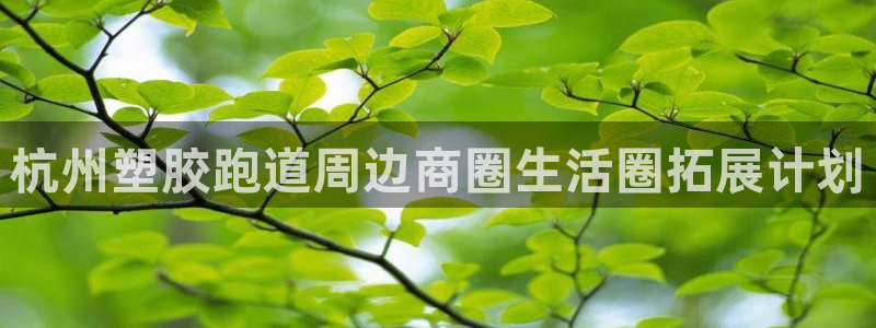 红足一比分网：杭州塑胶跑道周边商圈生活圈拓展计划