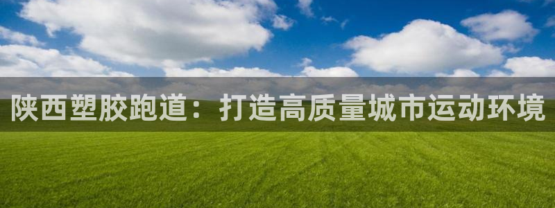 红足1一世开奖版：陕西塑胶跑道：打造高质量城市运动环境