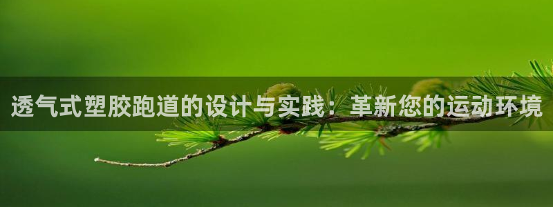 红足一1世皇冠登录:透气式塑胶跑道的设计与实践:革新您的运动环境
