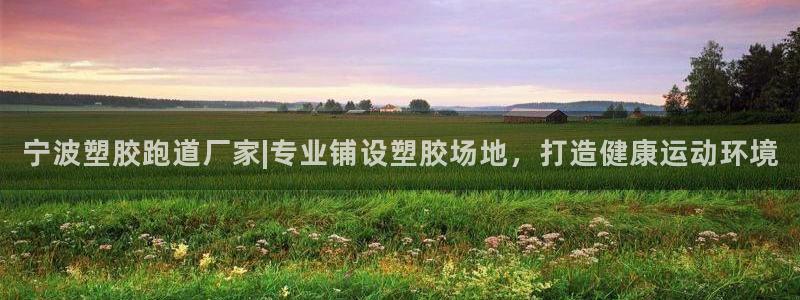 红足一1世官网足球推荐真人：宁波塑胶跑道厂家|专业铺设塑胶场地，打造健康运动环境