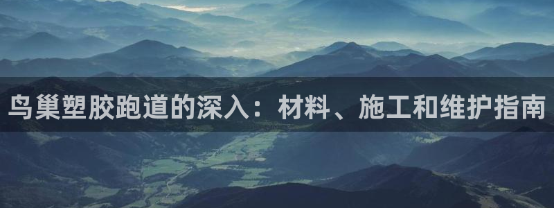 红足1世足球比分 localhost：鸟巢塑胶跑道的深入：材料、施工和维护指南
