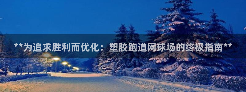 红足一一世：**为追求胜利而优化：塑胶跑道网球场的终极指南**